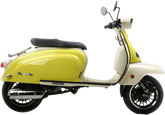 Royal Alloy TG 125cc AC CBS Lemon Yellow/Ivory
